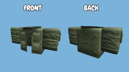 [R6] Military uniform jacket with arms preview 2