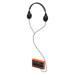 adidas Retro Orange Portable Music Player