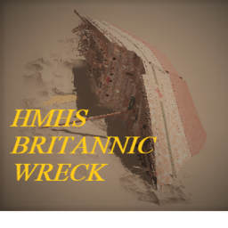 Hospital Ship Britannic wreckage