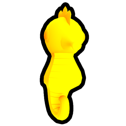 Gold Seahorse