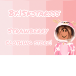 Strawberry clothing store!