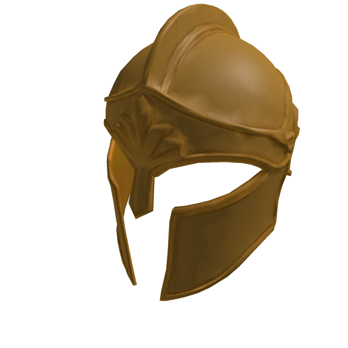 Gold Romen helmet 