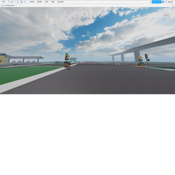 Indonesian railroad crossing like 