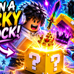 open a lucky block