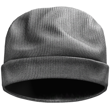White Distressed Knit Beanie Roblox item