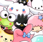 Hello Kitty and her squad