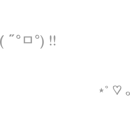 cutesy kaomoji emojicon sparkle star aura for face Roblox item