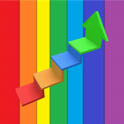 CLIMB THE RAINBOW STAIRS FOR A PRIZE