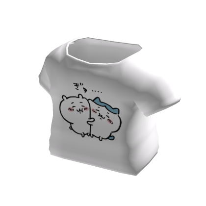 𖹭 : kawaii hachiware and chiikawa hug shirt