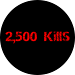 2500 kills