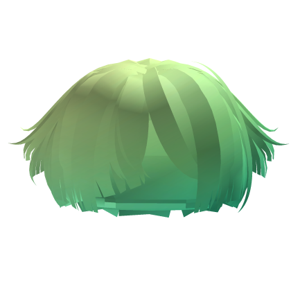 Green Short Hime Hair