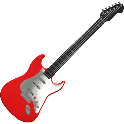 Red Among Us Electric Guitar