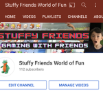 Stuffy friends world of Fun gaming