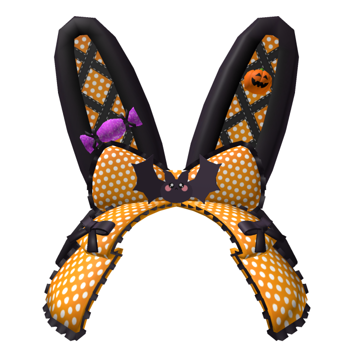 Halloween Bunny Ears Headband