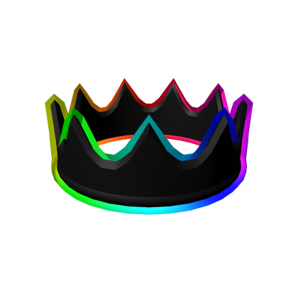 Cartoony Rainbow Crown