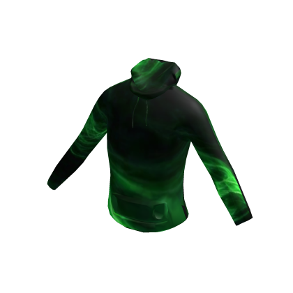 Green Swirling Hoodie thumbnail