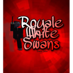 Royale white swans