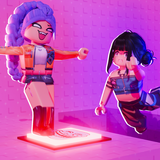 🎶RESCUE K-pop Demon Hunters Tower 🎶 official Roblox game thumbnail