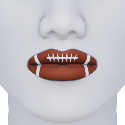 👄 Americal Football Ball - lips makeup
