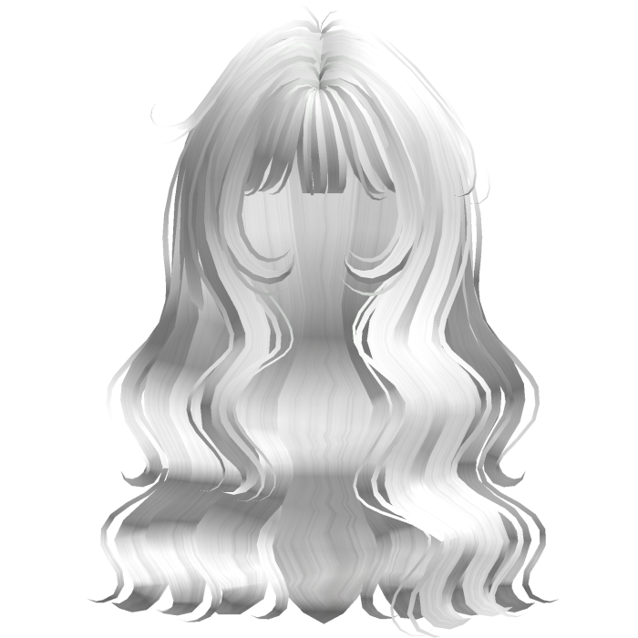 White Kawaii Hime Wavy Hair