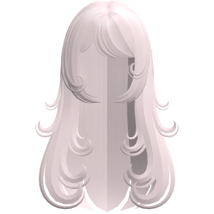 Adorable Pink Swirly Long Messy Hair Roblox item