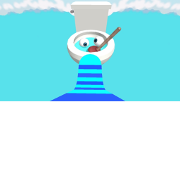 brawl stars slide into toilet