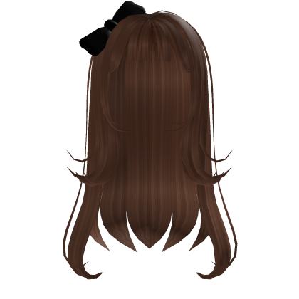 Long-Flowy Hair w Bow Roblox item