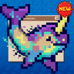 [FISH FUSION 🧬] FISH OS - RETRO COMPUTER FISHING icon