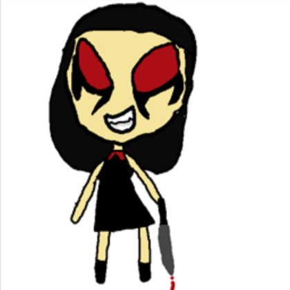 creepy girl Roblox decal
