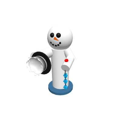 Gemmy CUSTOM snowflake snowman 1