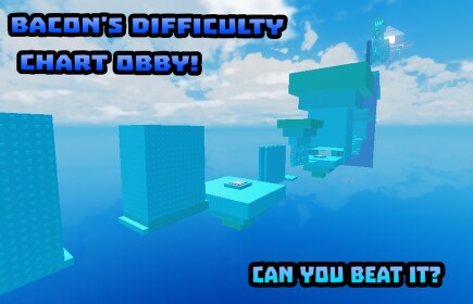 Bacon's Difficulty Chart Obby (Beta)