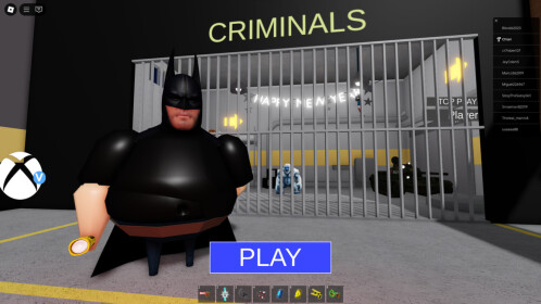 (FREE ITEMS) BATMAN BARRY'S PRISON RUN! (OBBY)