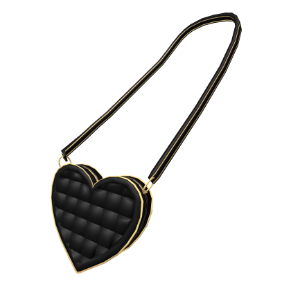 Black Luxury Heart Purse (3.0) thumbnail