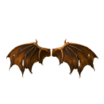 Metallic Orange Wings