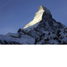 Slide down a mountain