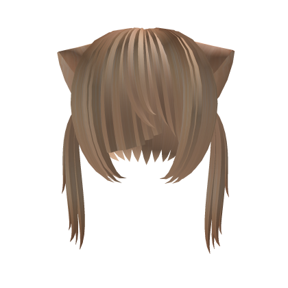 🖤꒱blonde kitty razor bangs messy vampire pigtails