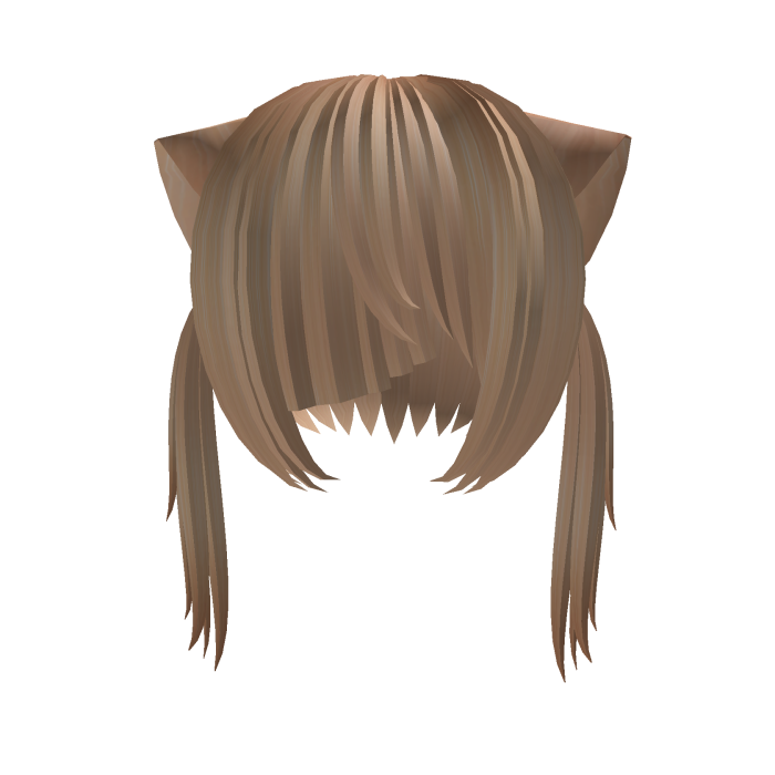 🖤꒱blonde kitty razor bangs messy vampire pigtails