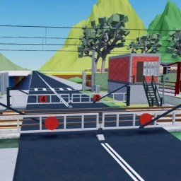 A Manual Level Crossing icon