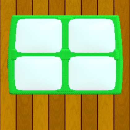 Baldi window plus Roblox decal