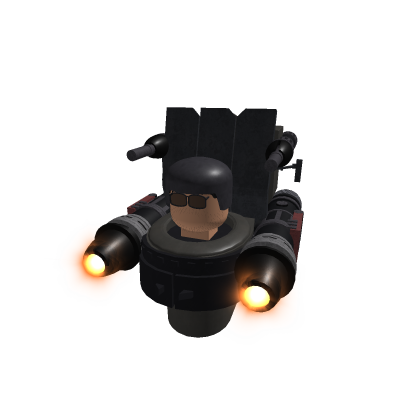 Armed Laser Guard Skibidi Toilet