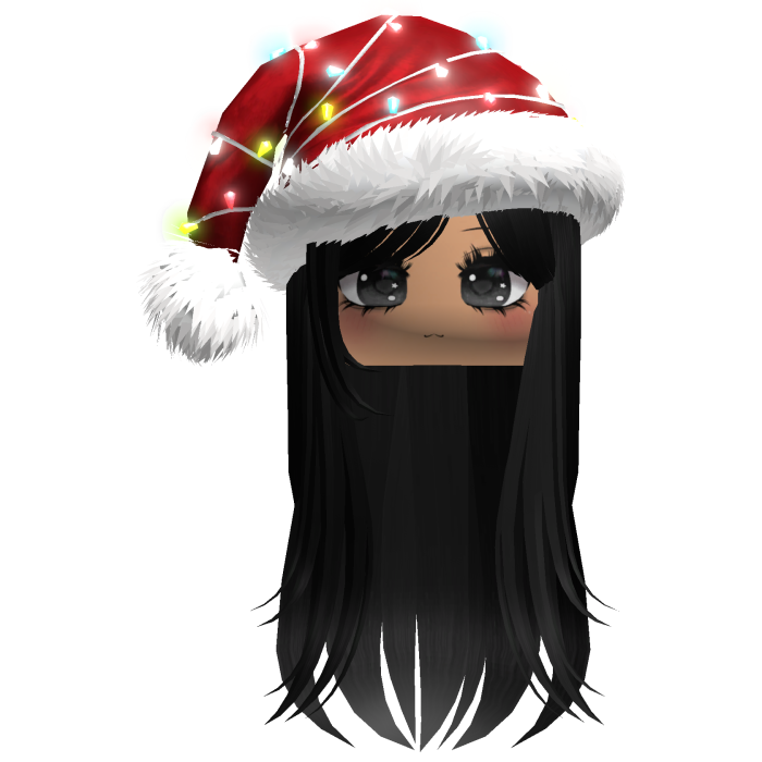 Christmas Hat with Glowing Lights (Girl)