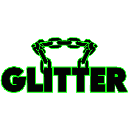 Cartoony Green Glitter Chain Roblox item