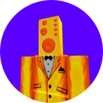 Golden Large Speakerman