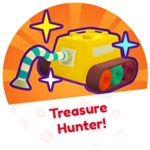 Treasure hunter Roblox badge thumbnail
