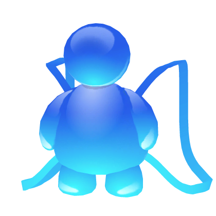 Blue Frutiger Aero Buddy Backpack 1.0 Roblox item