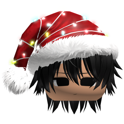 Christmas Hat with Glowing Lights (Boy)