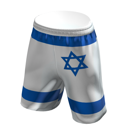 Israel National Flag Shorts thumbnail