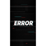 The error glitches