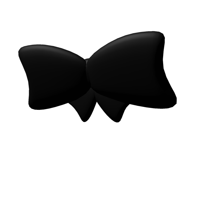 Cute Black Bow 