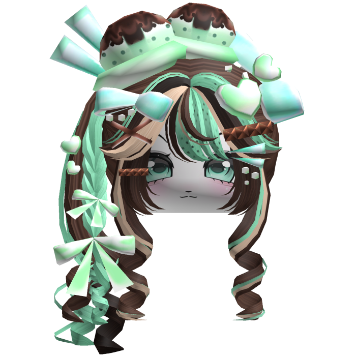 Dessert Cute Mori Kei Ice Cream Combo Choco Mint